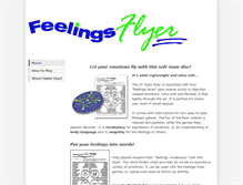 Tablet Screenshot of feelingsflyer.com